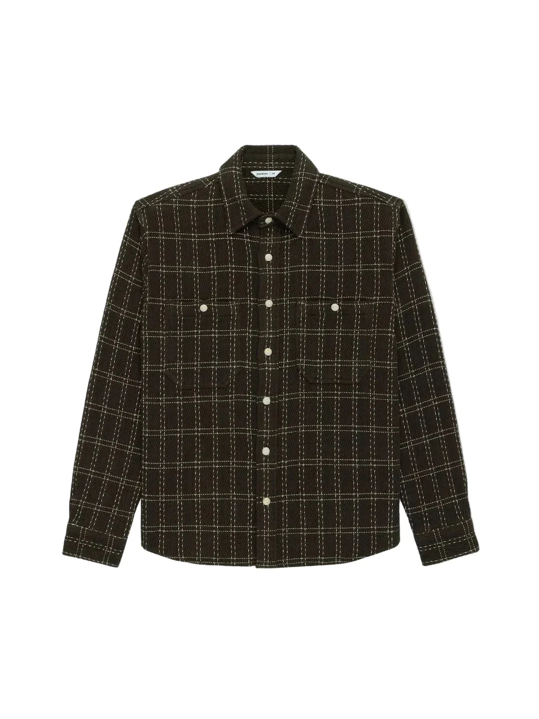 Utility Flannel Espresso Twill Check - 1