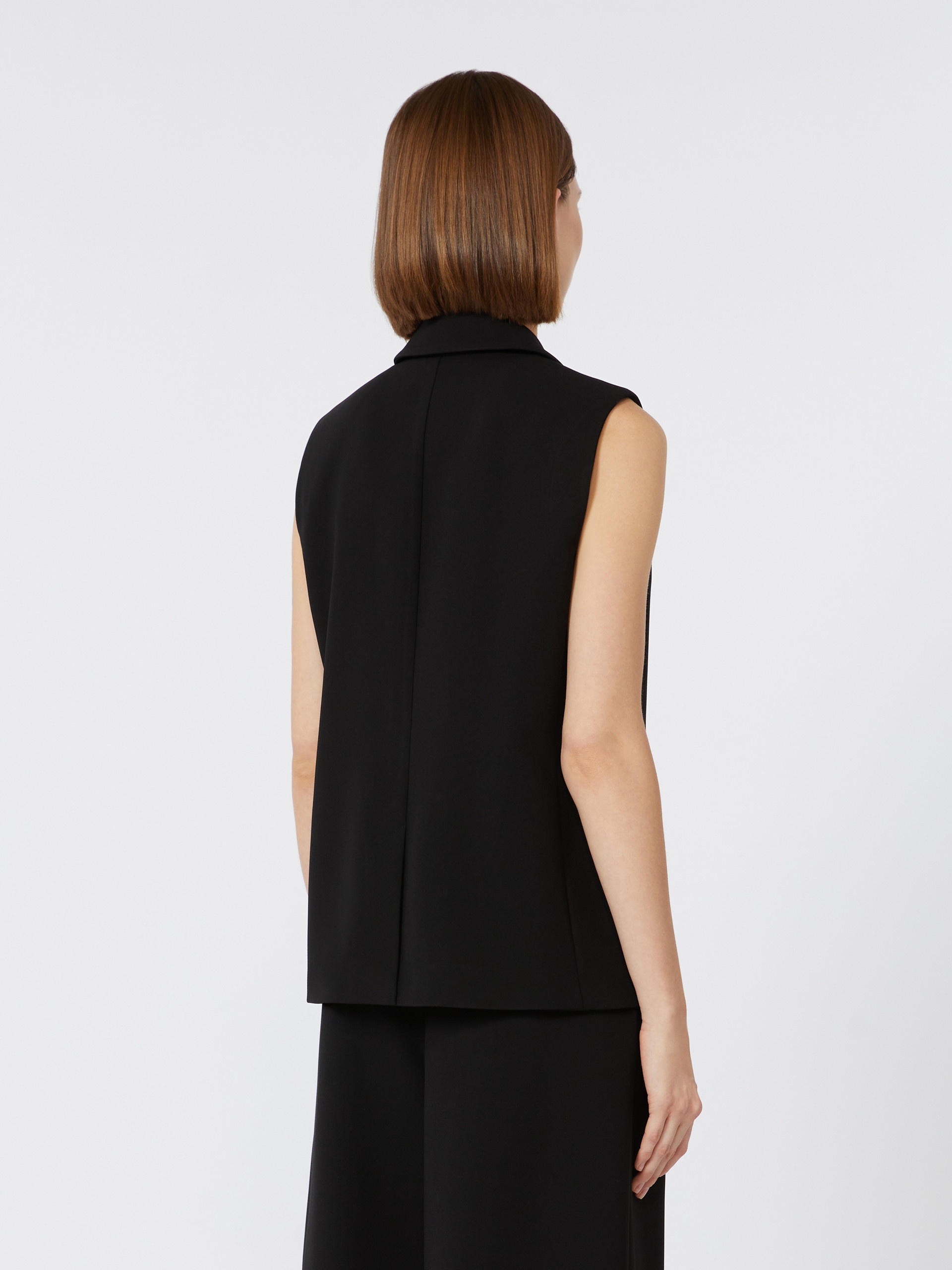 MIRA Straight-fit cady gilet - 4