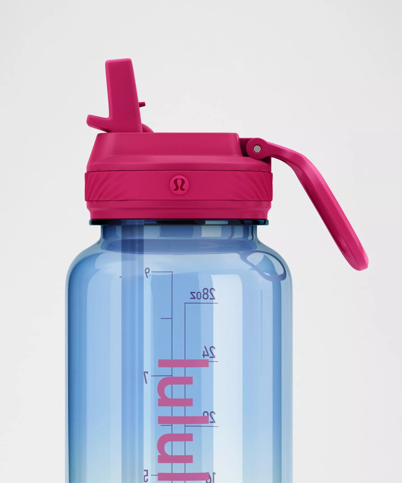 Back to Life Clear Bottle 32oz *Straw Lid 3