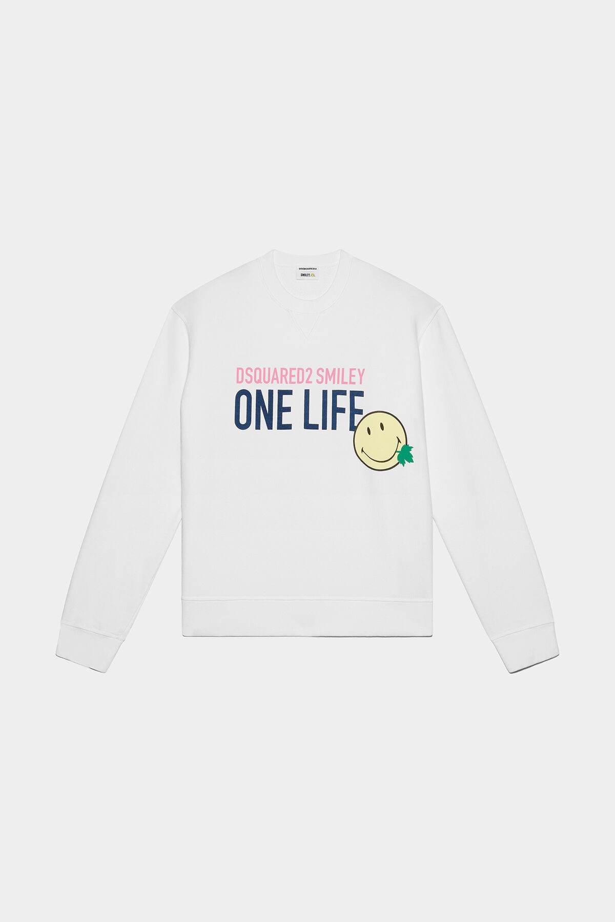 SMILEY ORGANIC COTTON COOL FIT SWEATSHIRT - 1