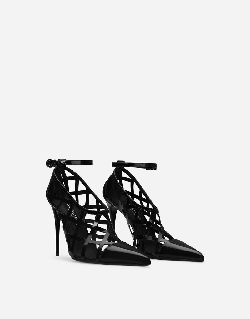 Polished calfskin pumps 2