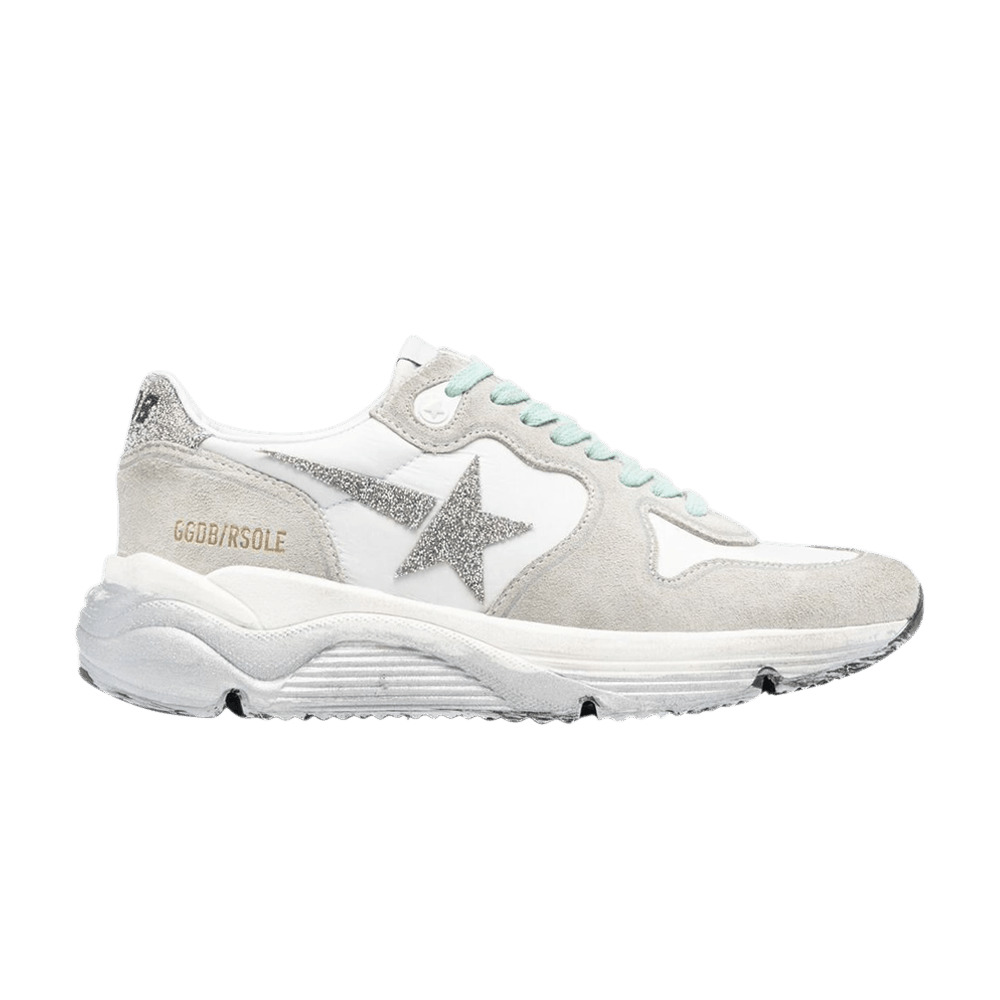 Golden Goose Wmns Running Sole 'White Grey Glitter' - 1