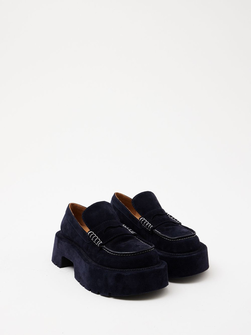 LEATHER PLATFORM MOCCASINS 1