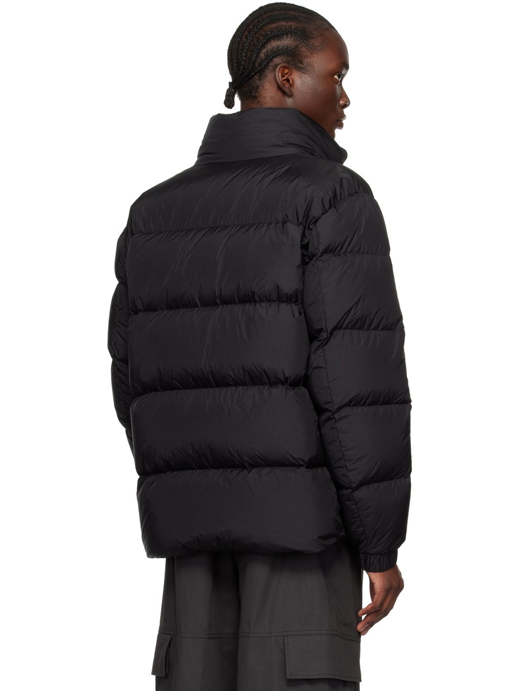Black Citala Short Down Jacket - 3