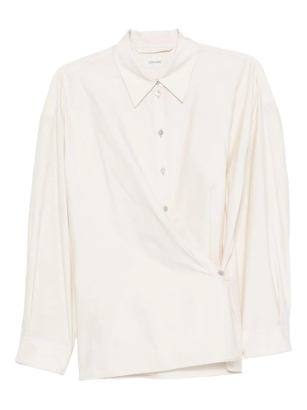 Lemaire Women Cotton And Silk Blend Shirt - 1