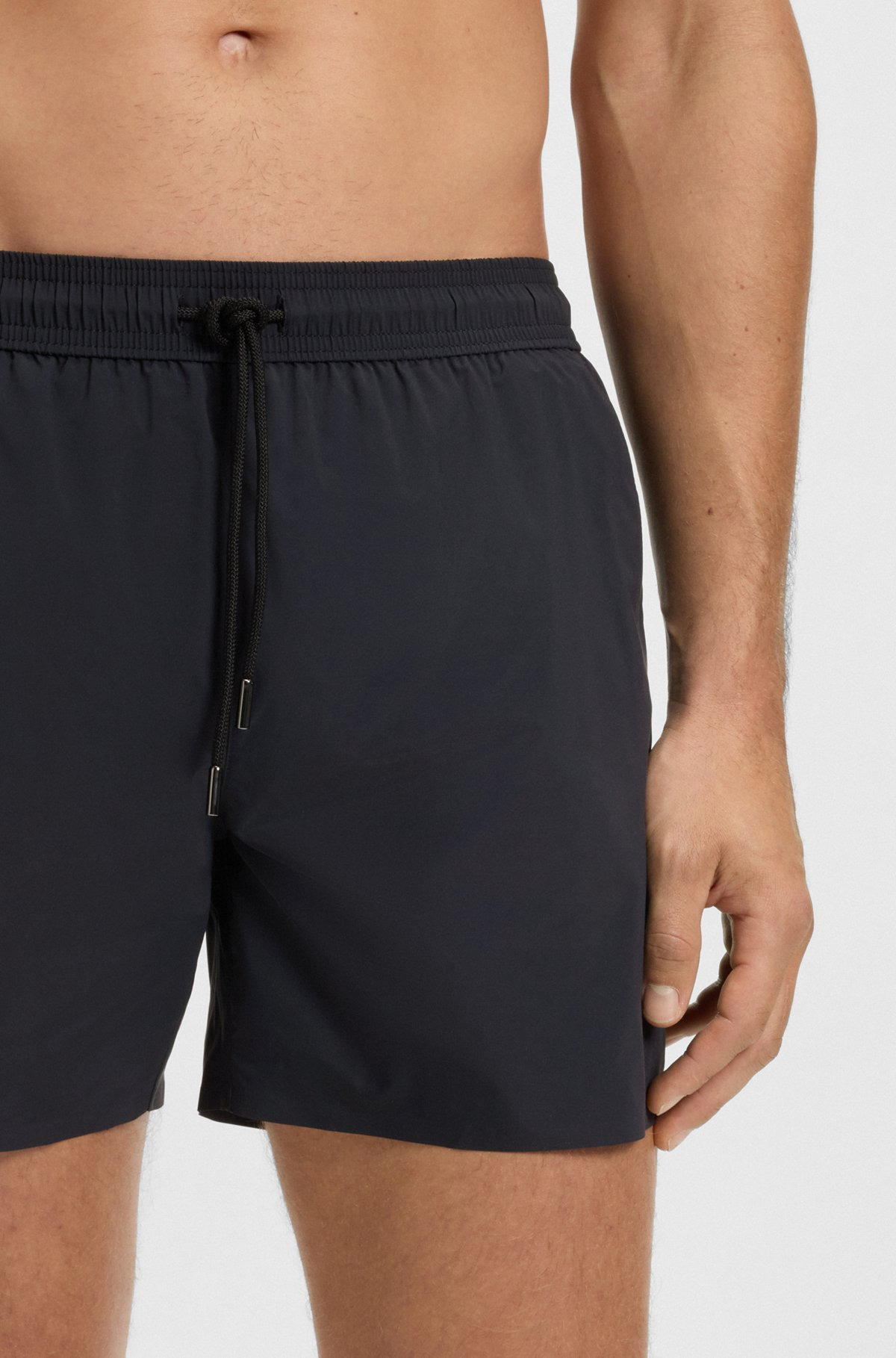 BECKHAM X BOSS SWIM SHORTS IN SOFT-TOUCH FABRIC - 3