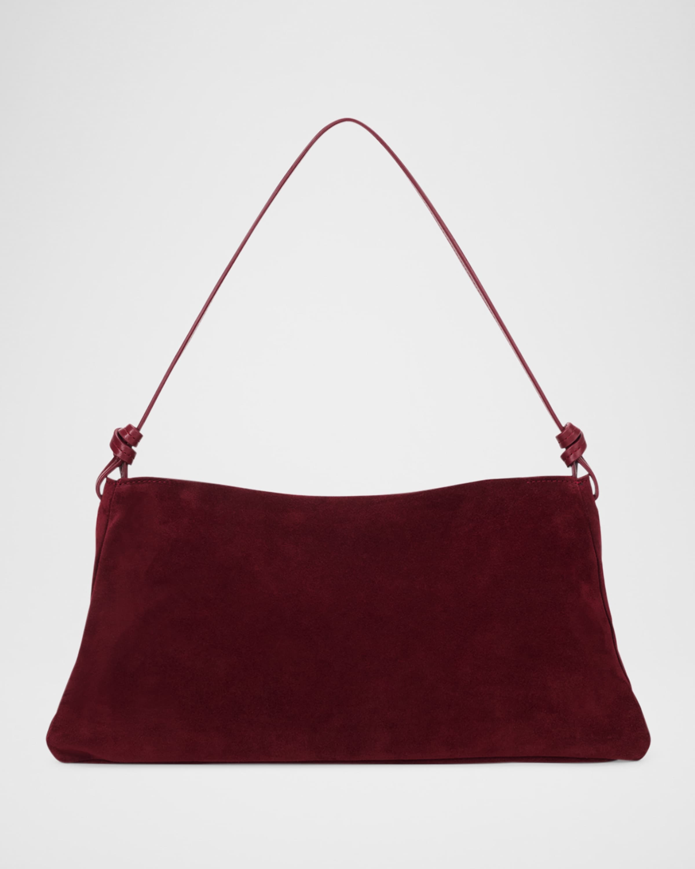 Wally Zip Suede Shoulder Bag - 1