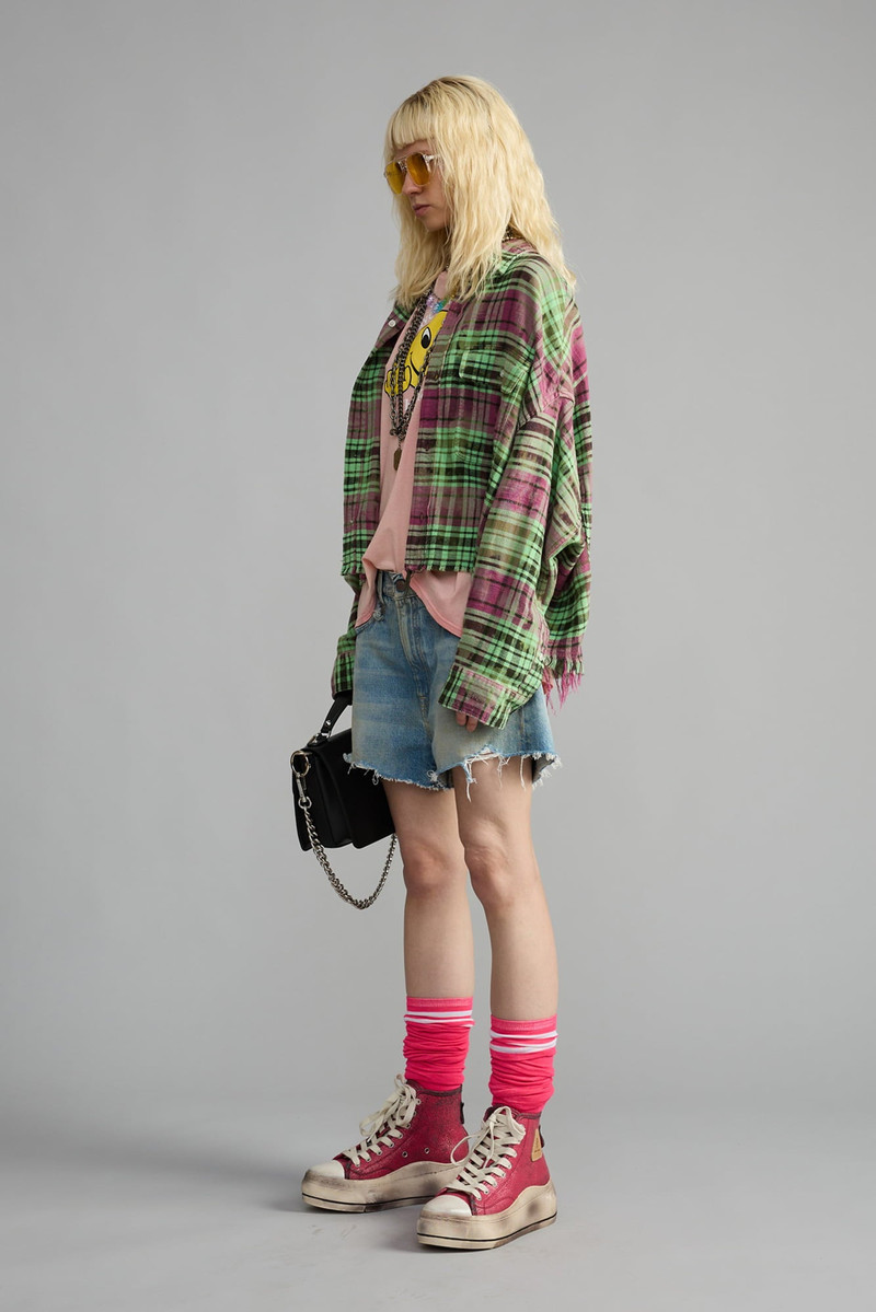 R13 CROPPED WORK SHIRT outlook