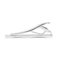 Rhodium-Plated Tie Pin - 5