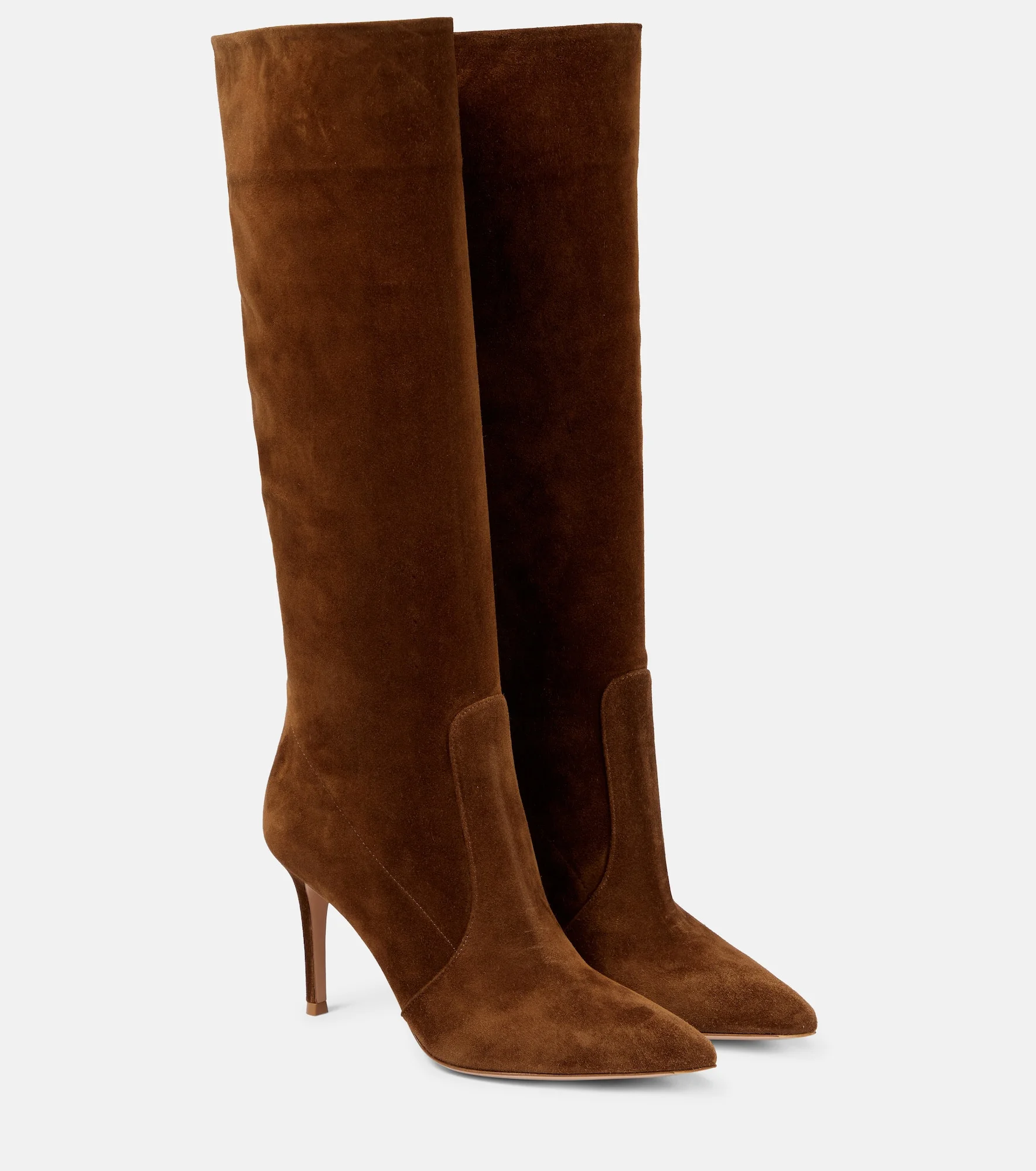 Hansen 85 suede knee-high boots - 1