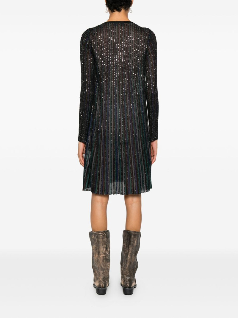 striped embellished dress 4