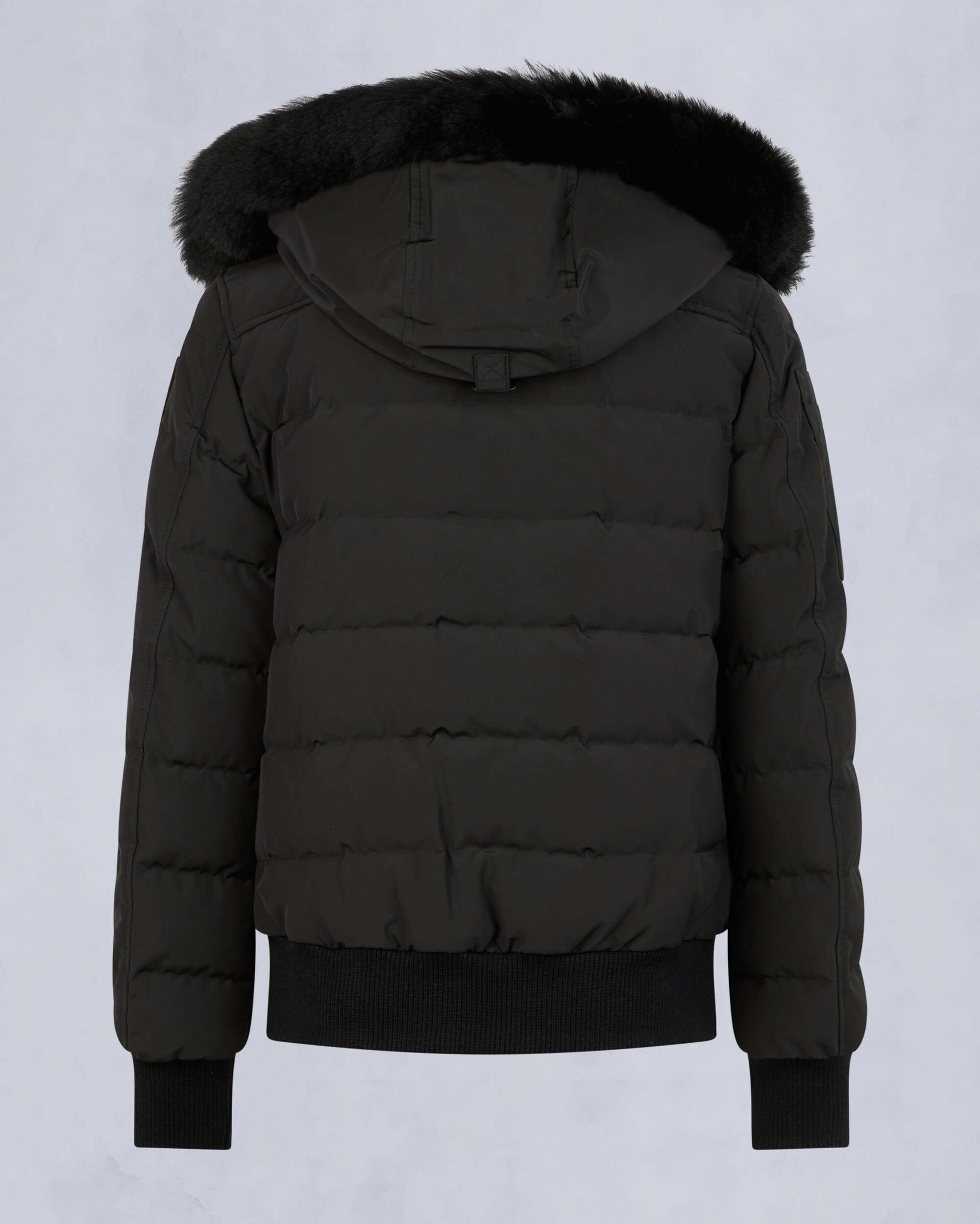ONYX LADRIERE SHEARLING BOMBER JACKET - 6