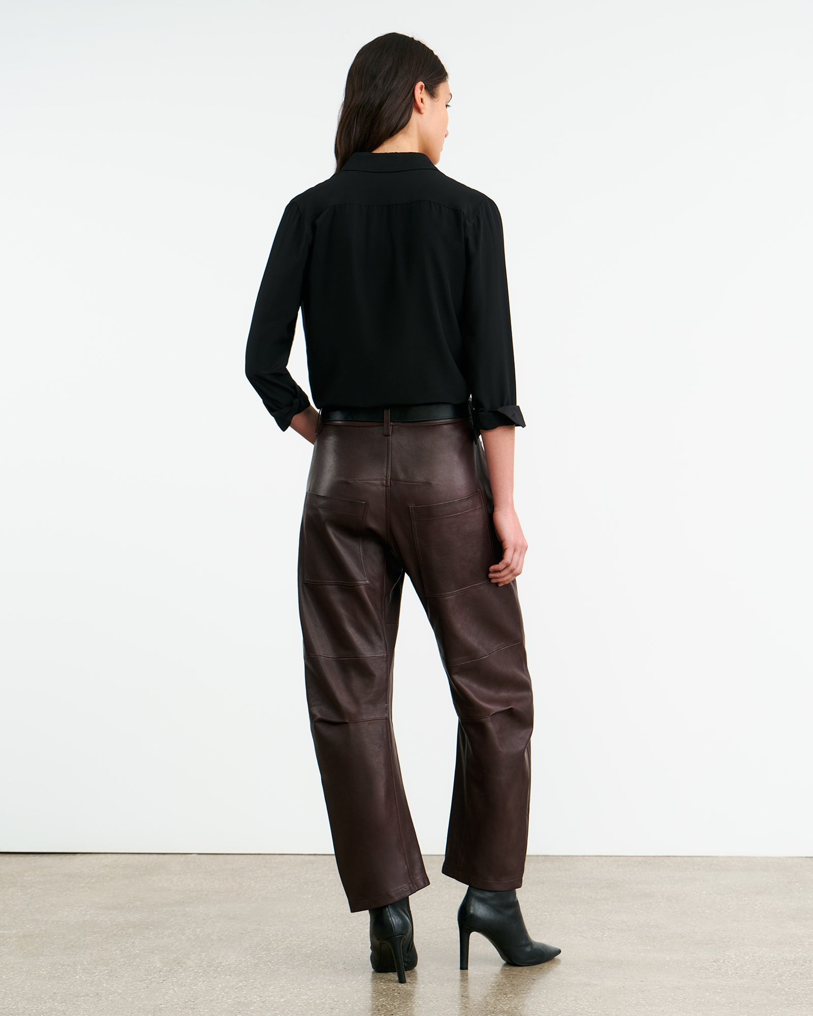 SHON LEATHER PANT - 5