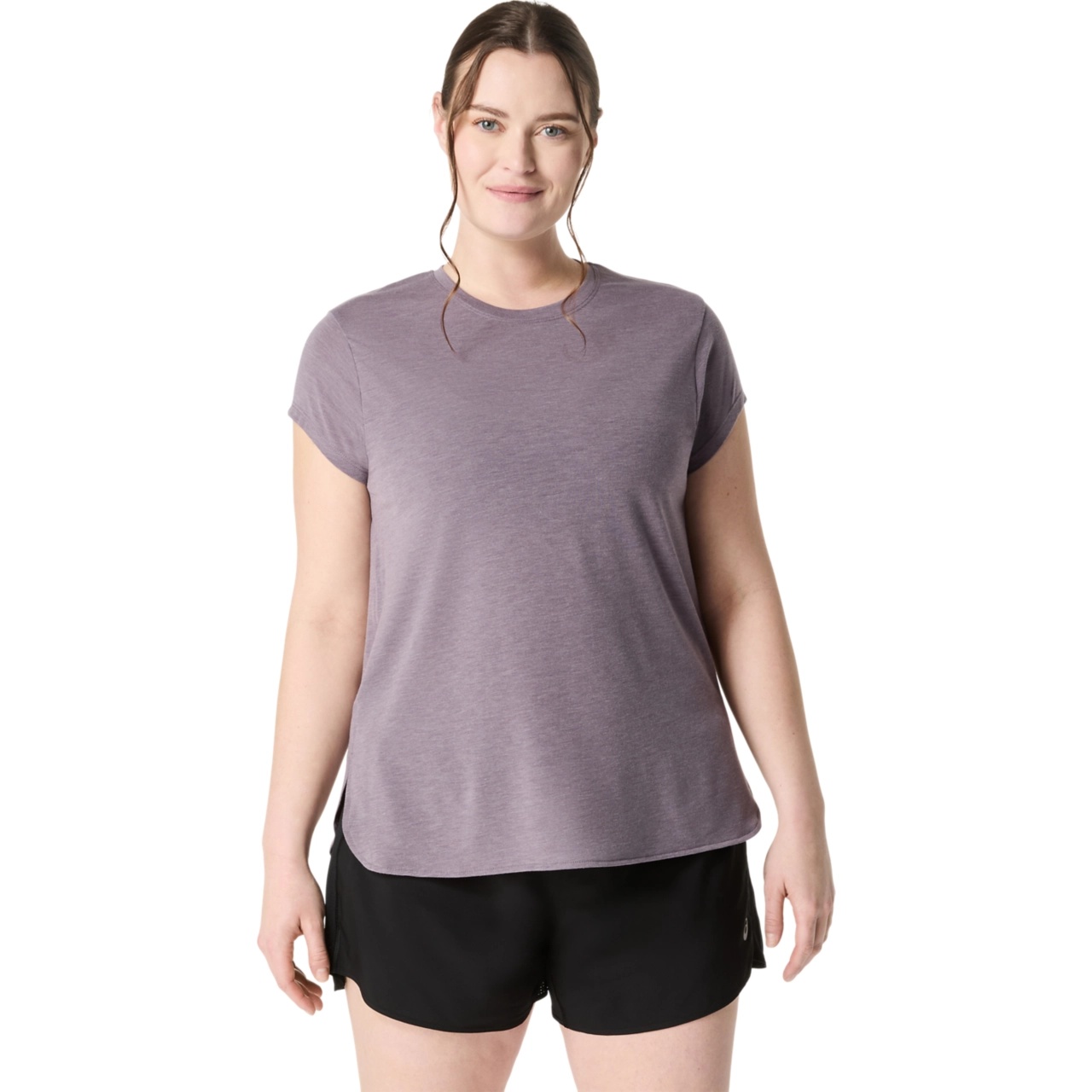 WOMEN'S HEATHER CREWNECK TOP - 1