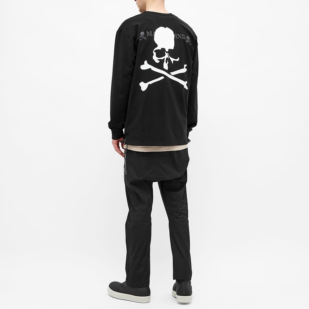 MASTERMIND WORLD Reflective Skull Logo Long Sleeve Tee - 6