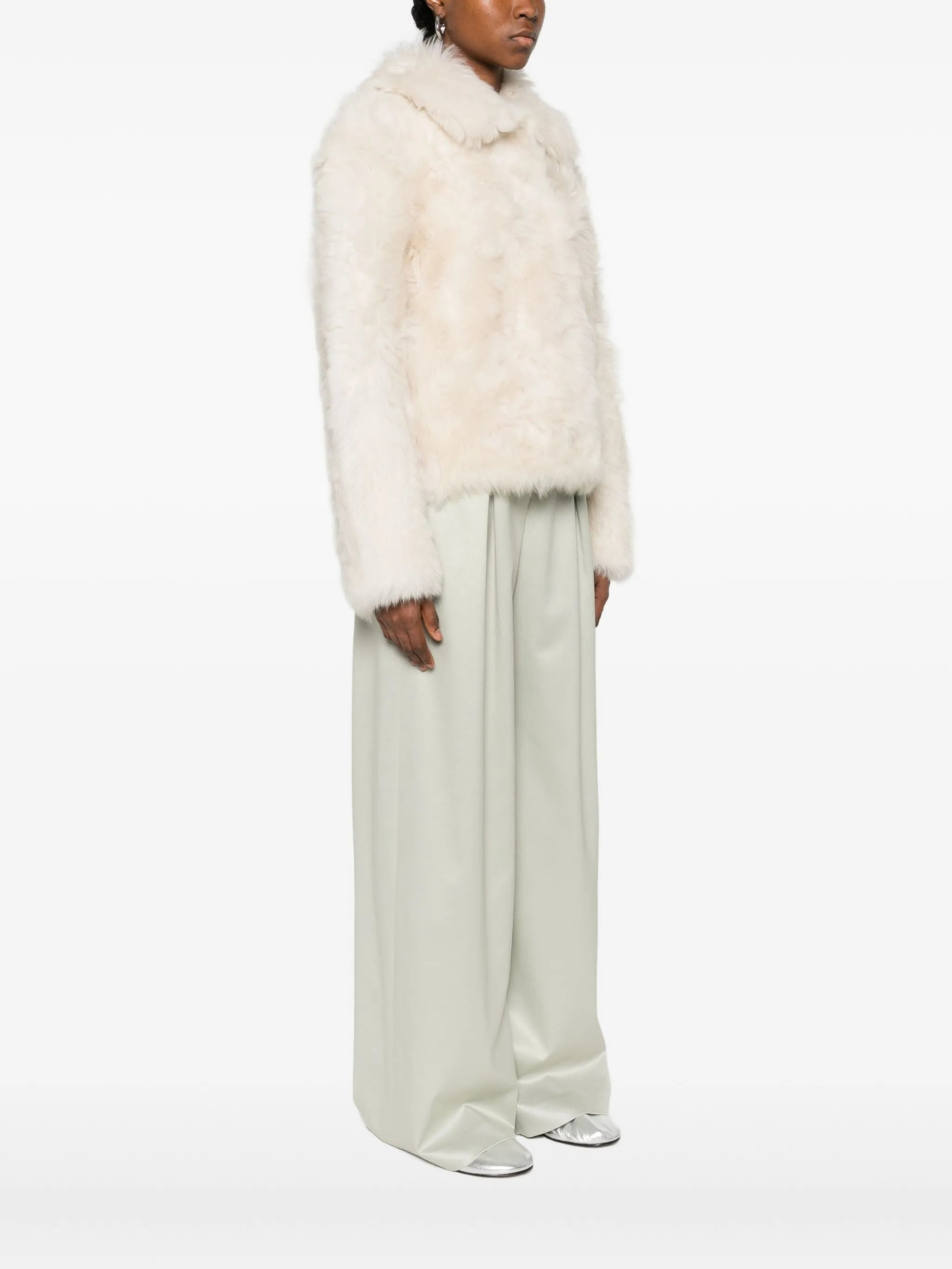 Yves Salomon Textured Jacket - 4