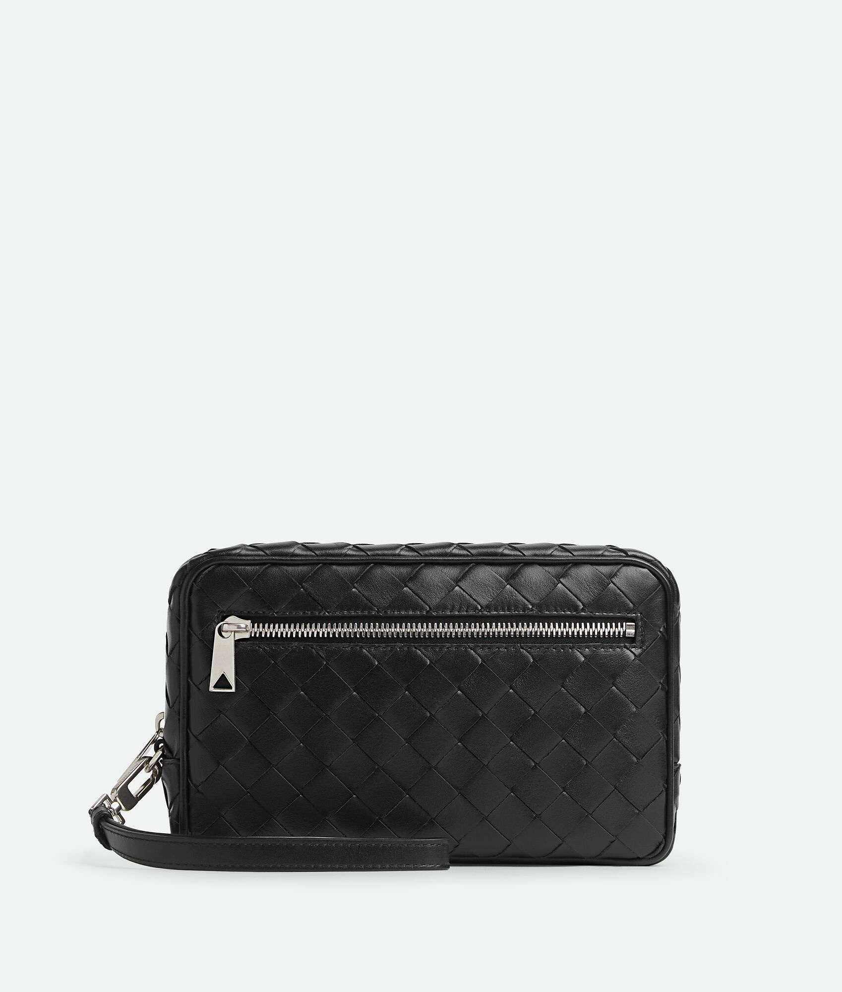 Intrecciato Small Pouch With Wristlet - 1