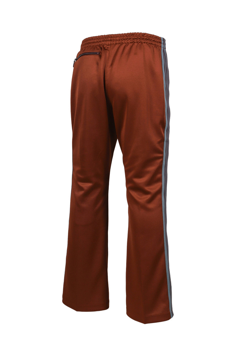 NEEDLES BOOT-CUT TRACK PANT - POLY SMOOTH / RUST outlook