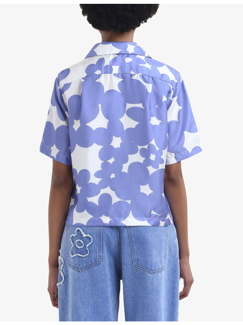 Floral-print silk bowling shirt - 4