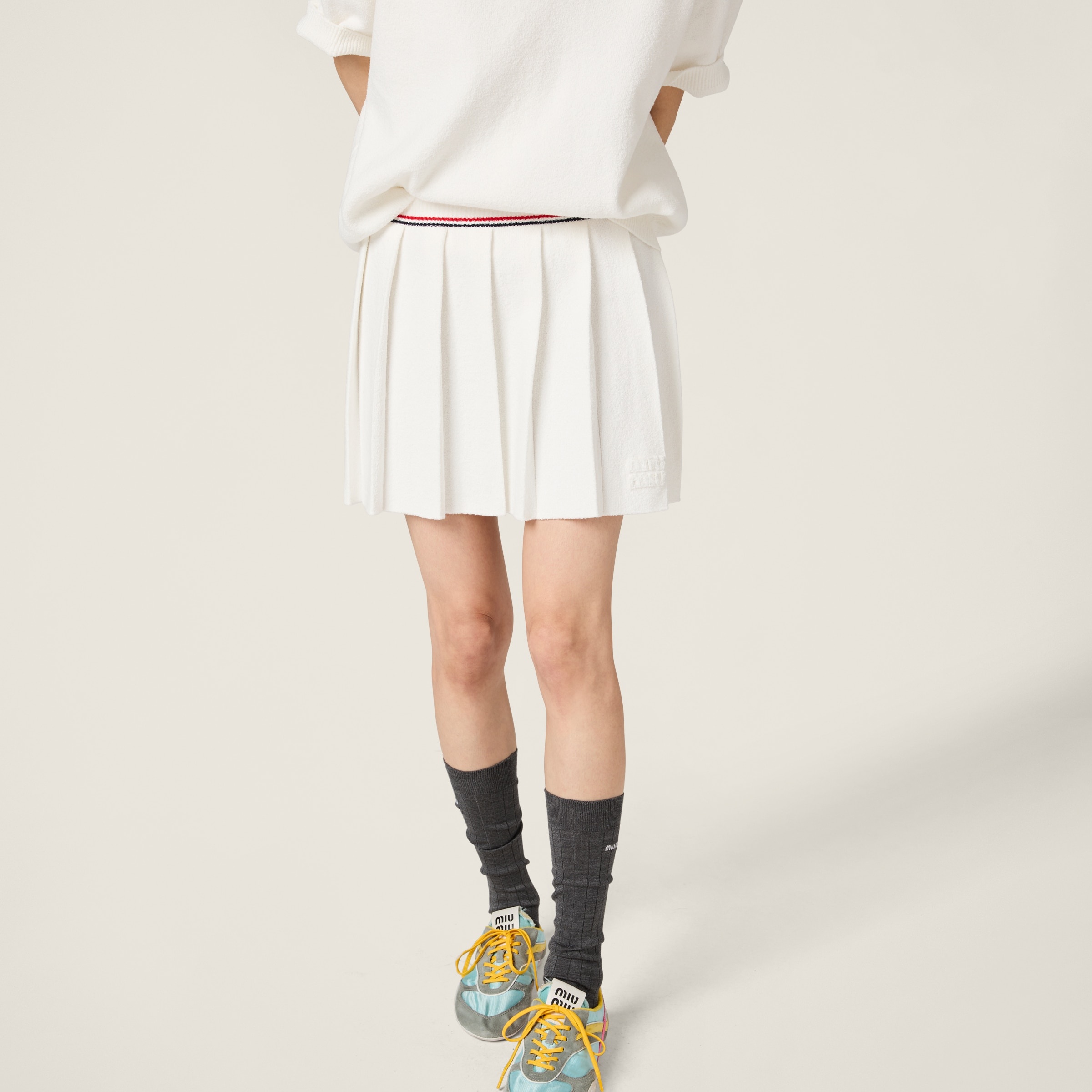 Cotton knit polo shirt - 5