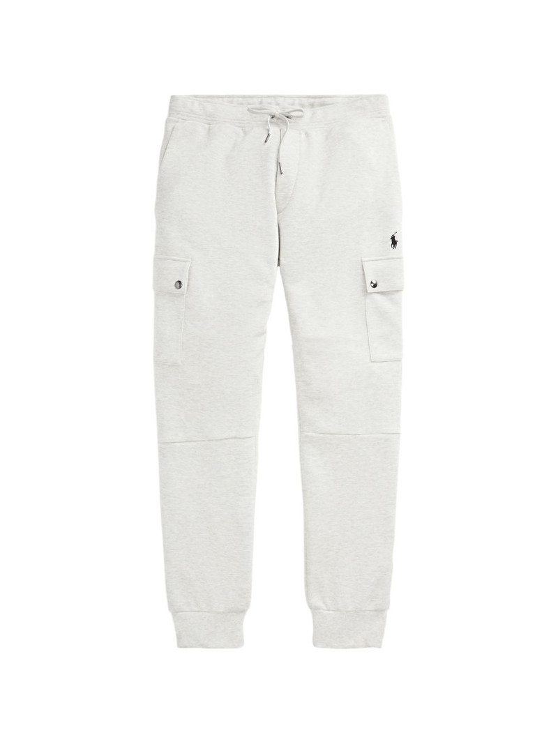 drawstring-waist cargo track pants 1
