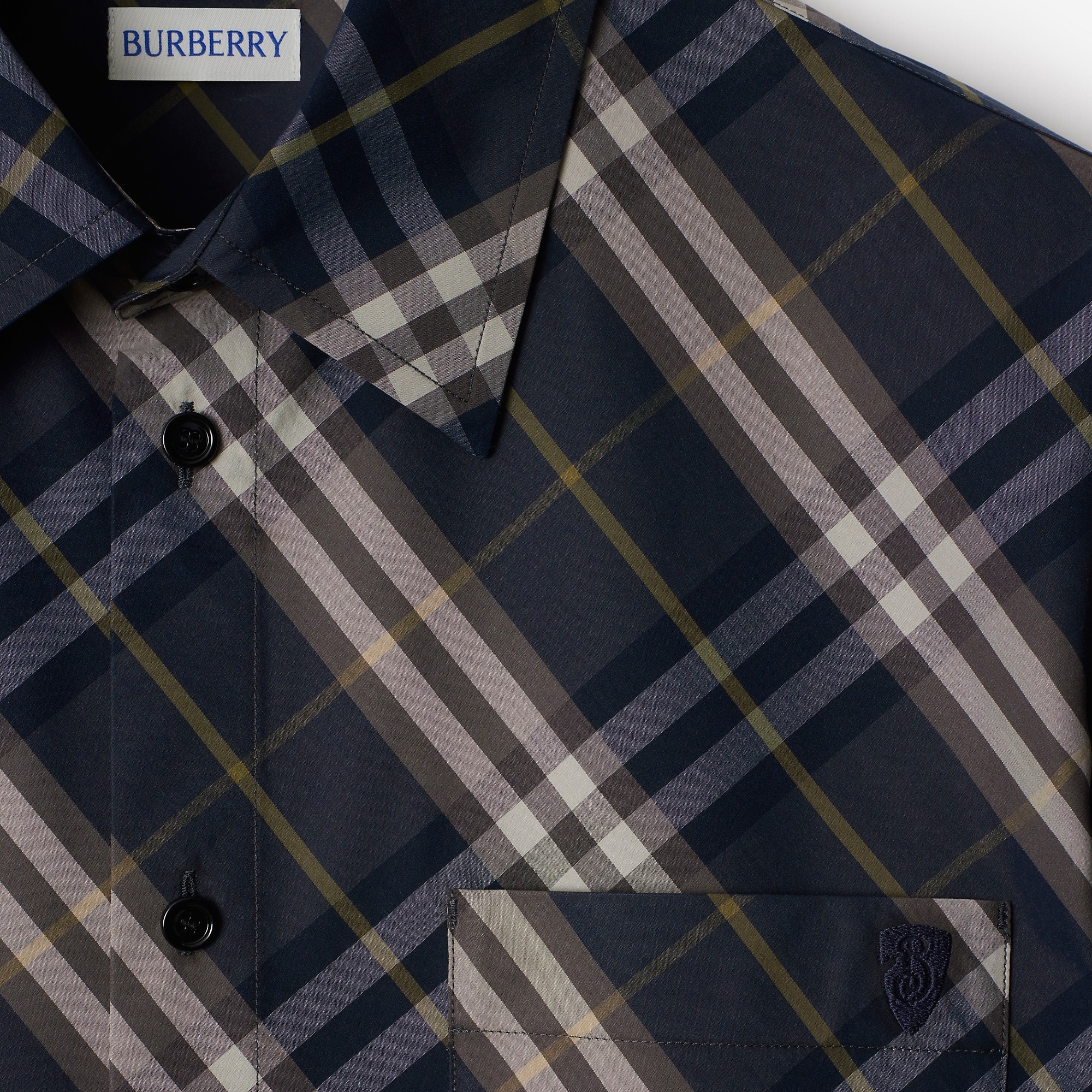 Relaxed Fit Check Cotton Shirt - 5