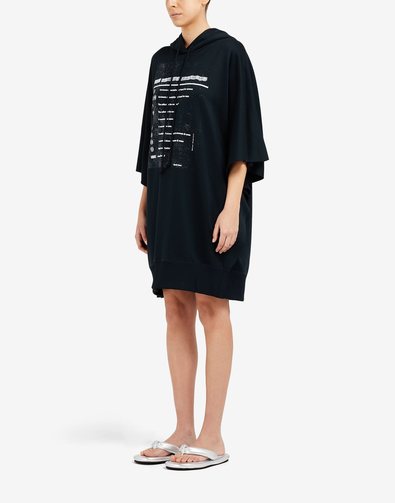 Explanation Post-It hoodie dress - 5