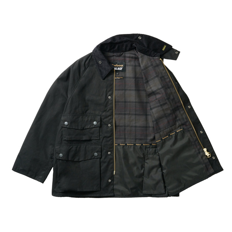 PALACE PALACE BARBOUR BEDALE CASUAL JACKET BLACK outlook