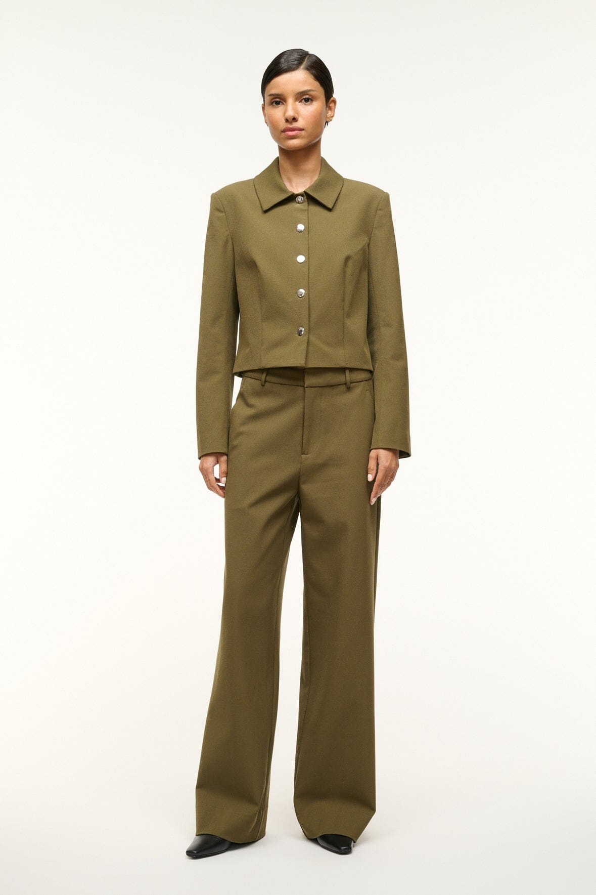 STAUD MARINO JACKET SERGEANT GREEN - 3
