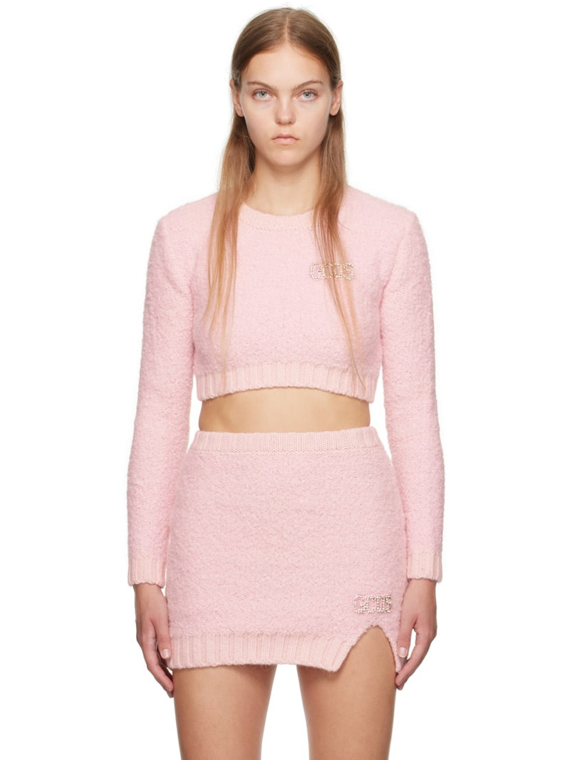 Pink Hairy Sweater 1