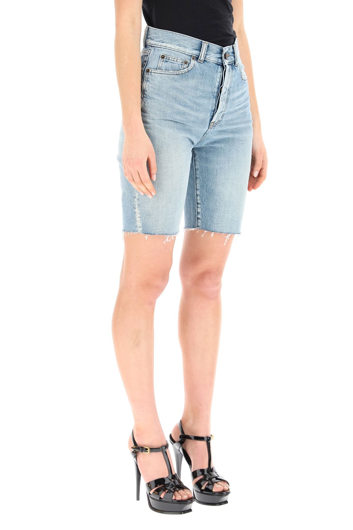 VINTAGE DENIM SHORTS - 3