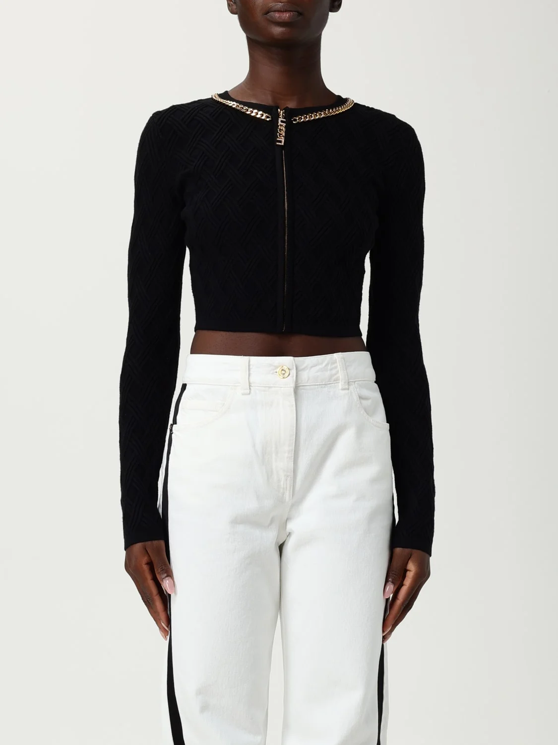 Elisabetta Franchi viscose blend cardigan - 1