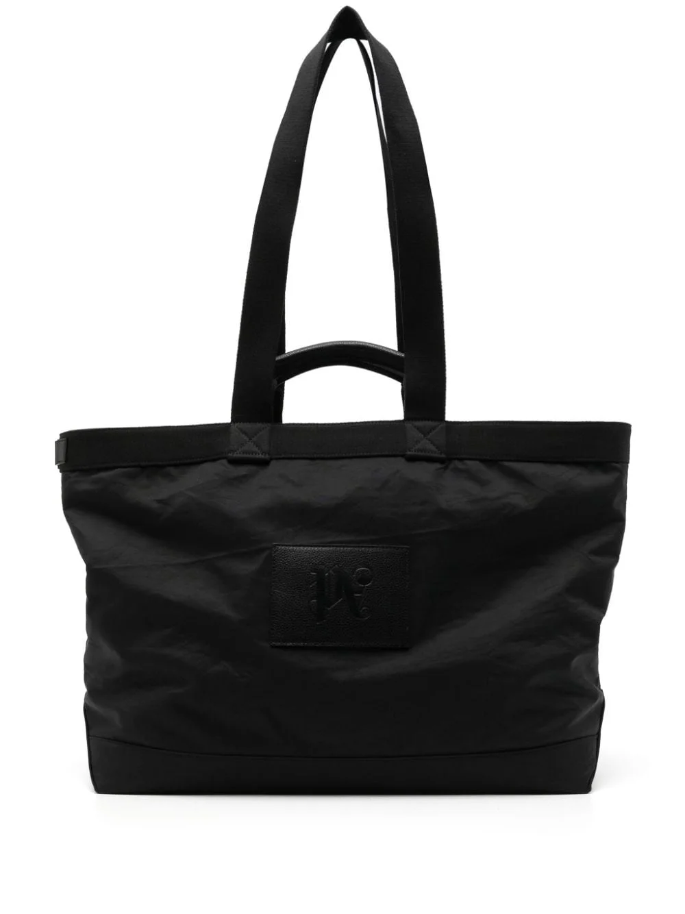 logo-patch tote bag - 1