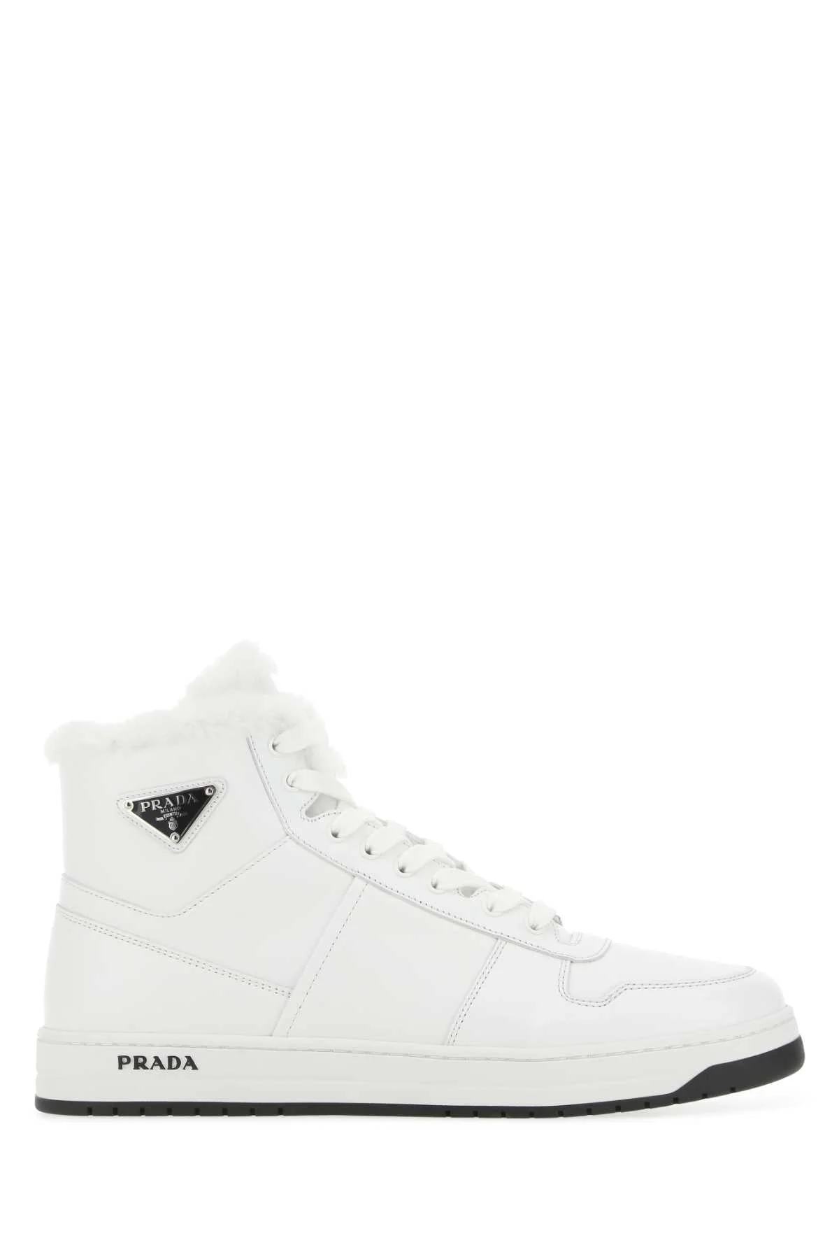 White Leather Sneakers F0009 - 1