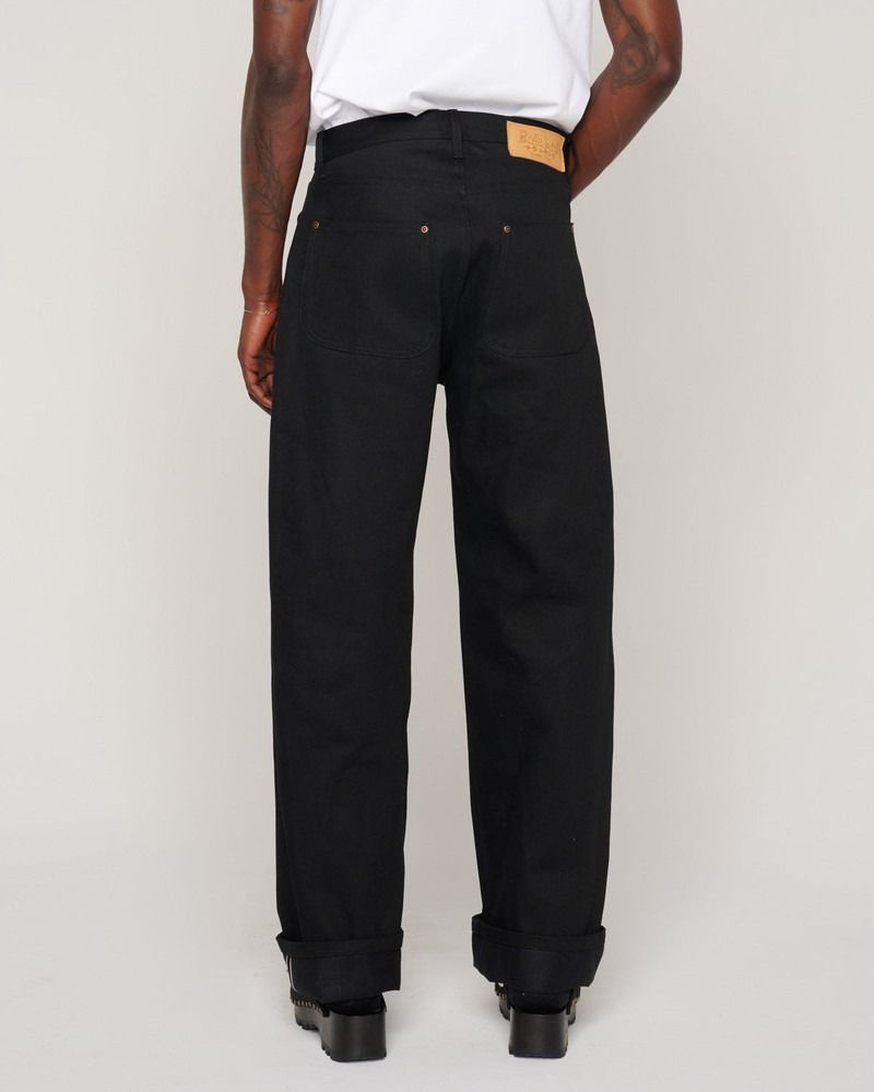 Type 00 13.2oz Selvedge Denim Pant - Black 4