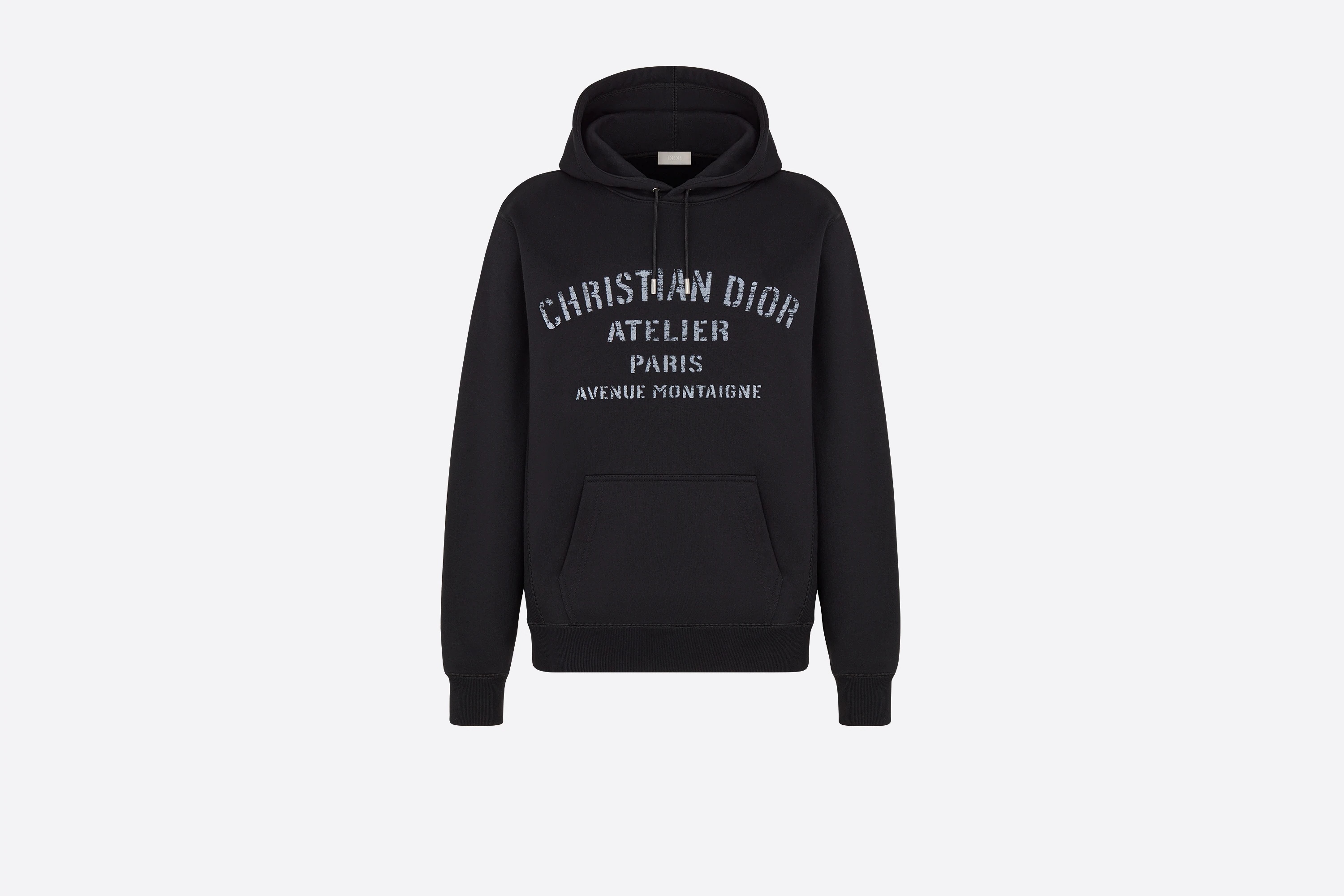 Oversized 'Christian Dior Atelier' Hooded Sweatshirt - 1