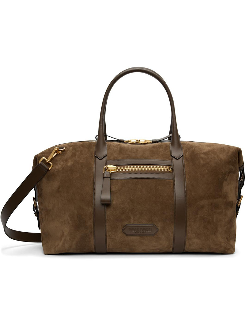 Taupe Buckley Holdall Duffle Bag 1