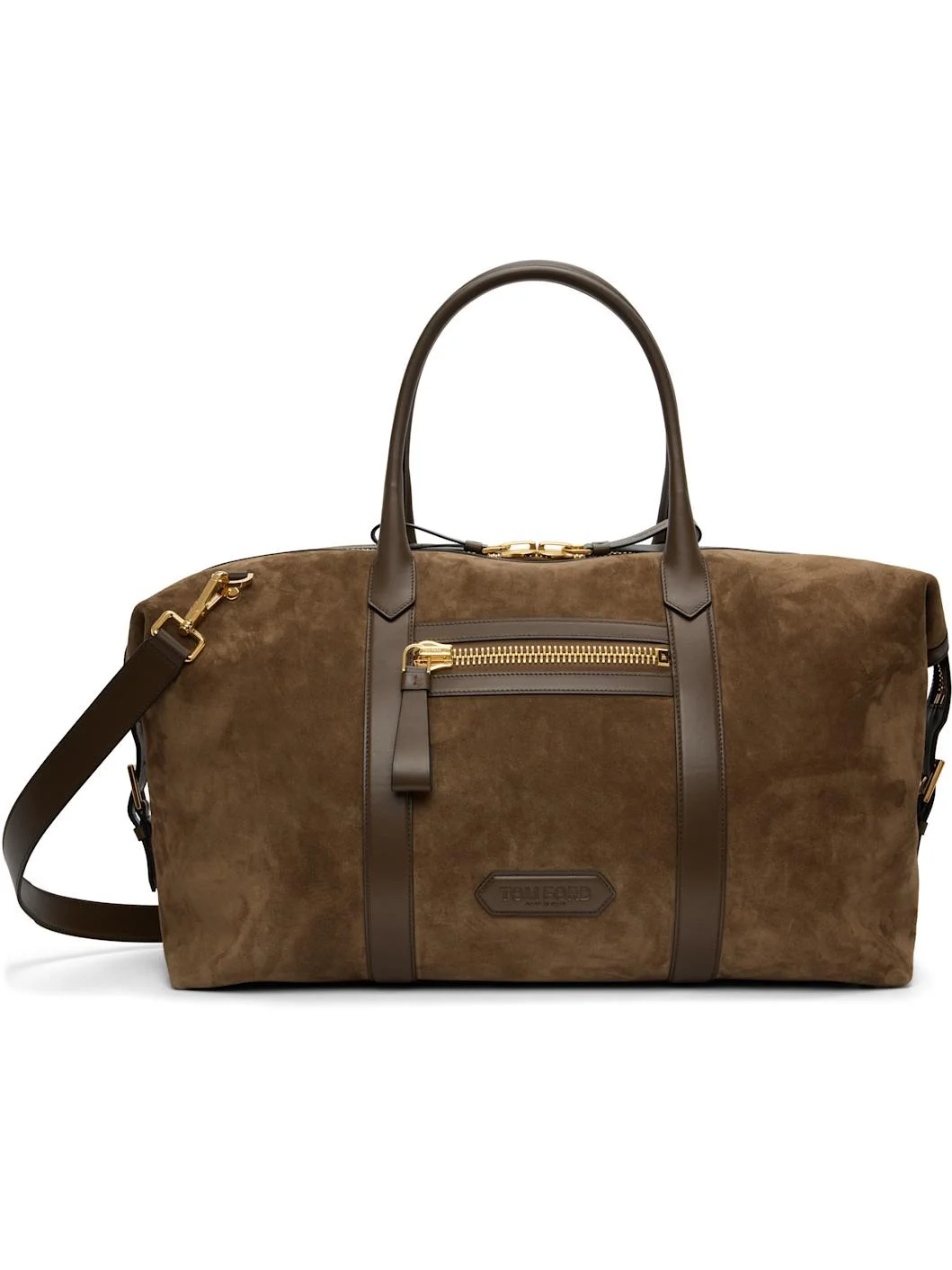 Taupe Buckley Holdall Duffle Bag - 1