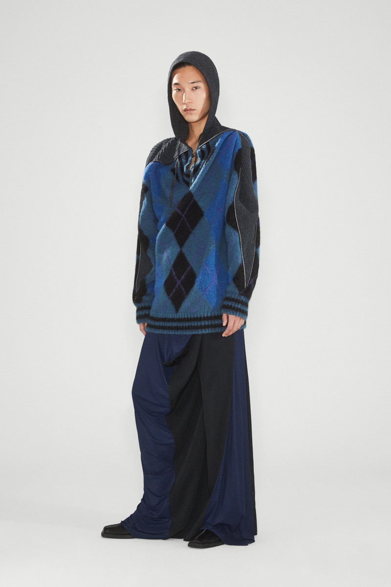 Zip Insert Hood Pullover 4