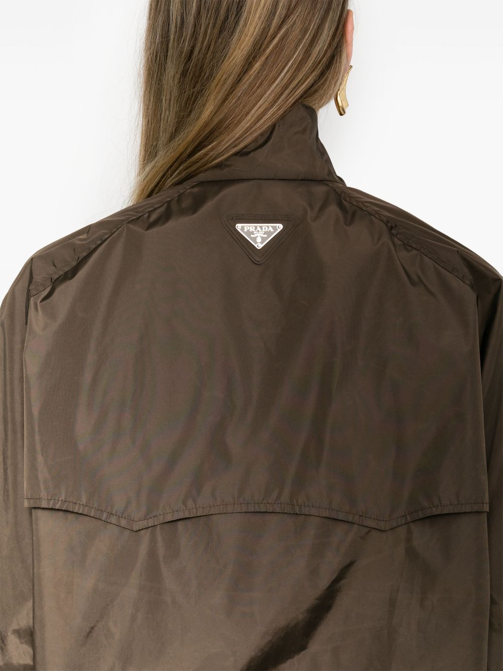 enamel triangle logo lightweight jacket - 5