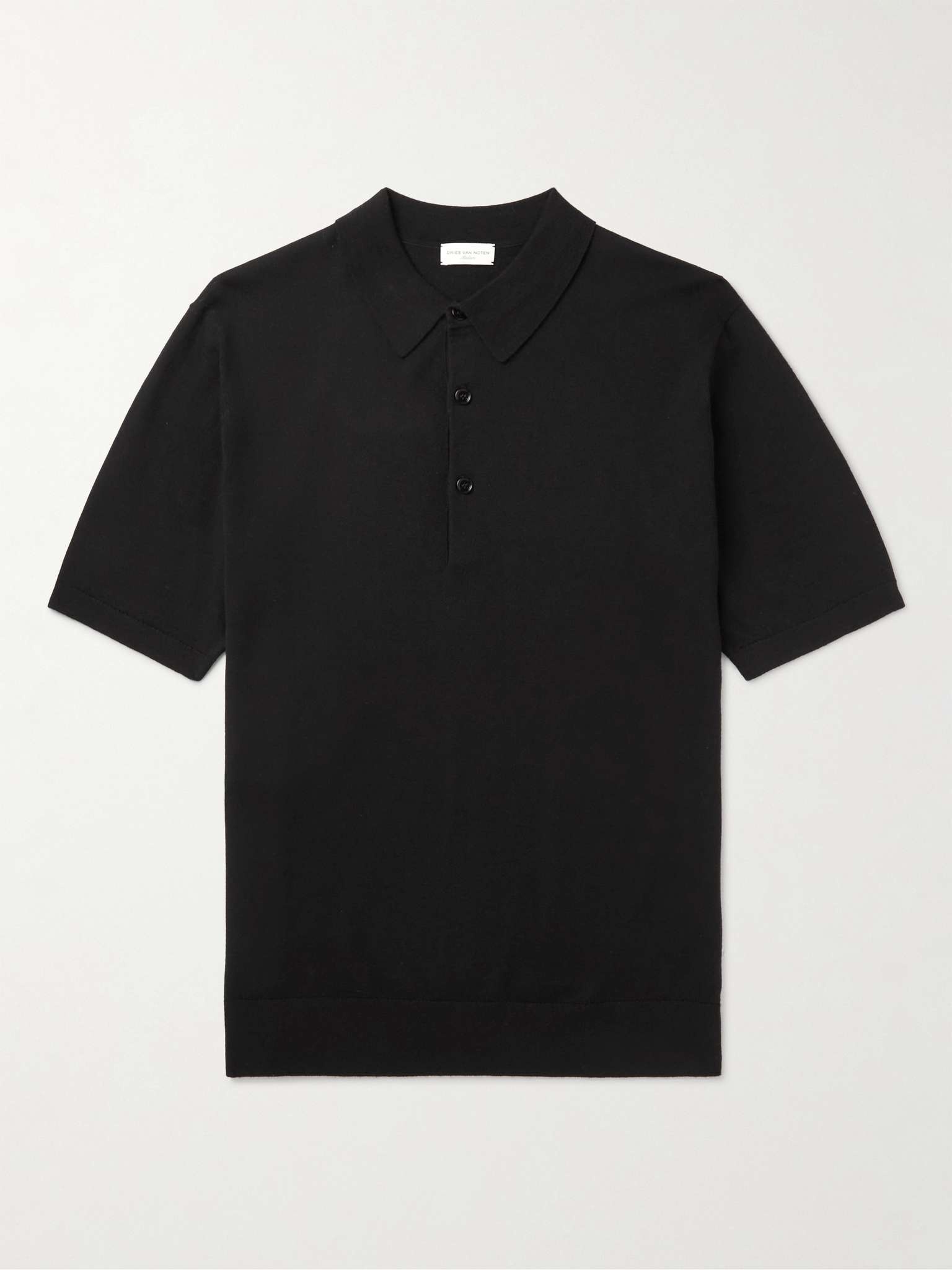 Slim-Fit Merino Wool Polo Shirt - 1