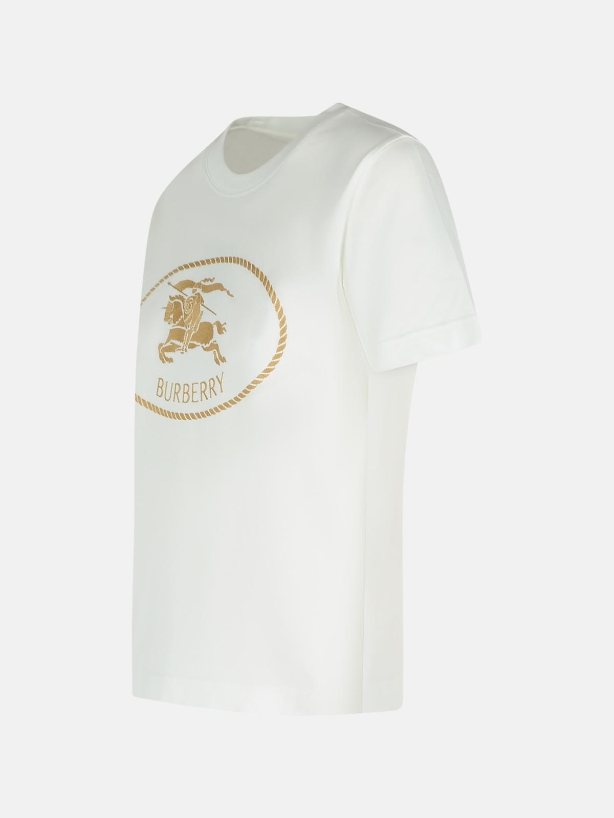 IVORY COTTON T-SHIRT - 2
