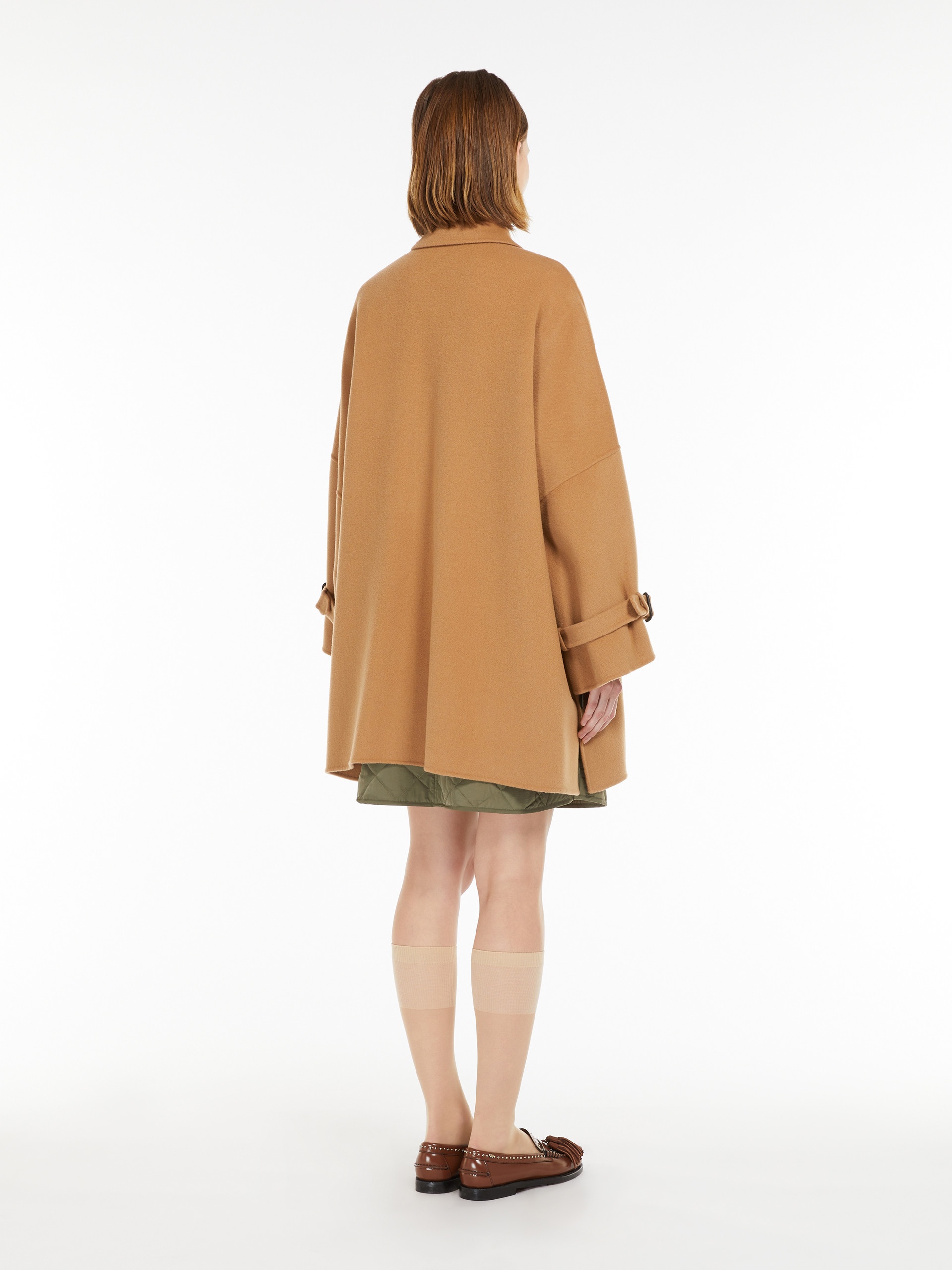 ONCIA Comfort-fit double-faced wool-blend coat - 4