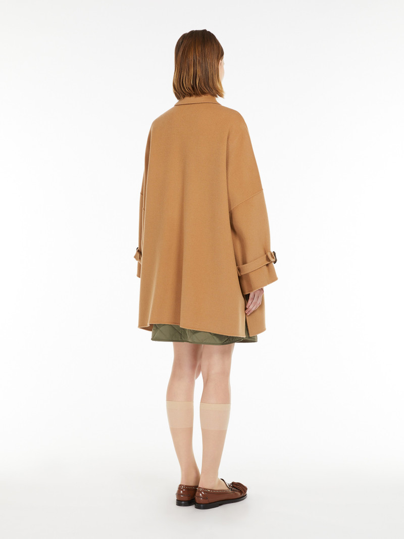 ONCIA Comfort-fit double-faced wool-blend coat 4