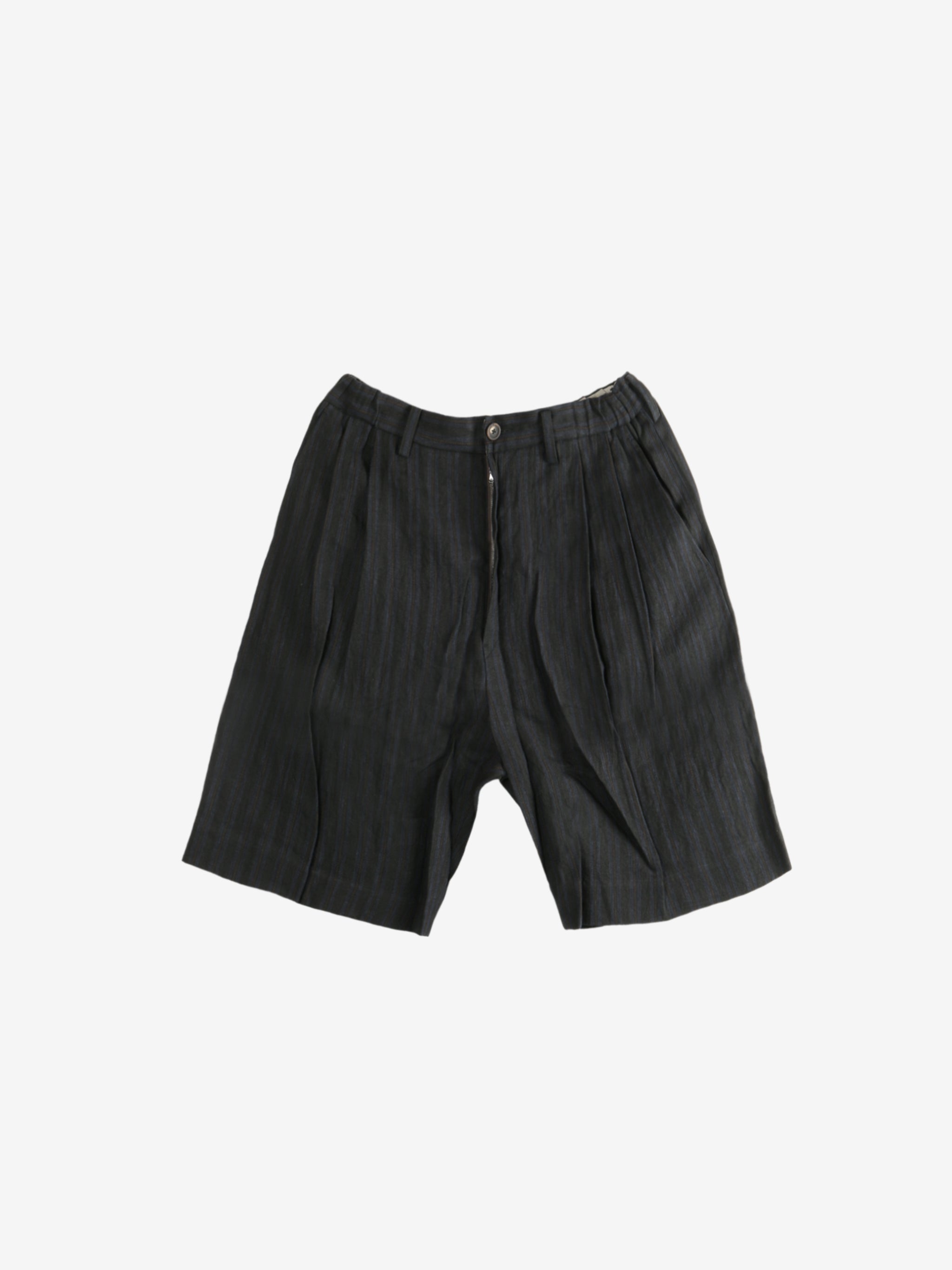 ZIGGY CHEN - Men Streak Suit Shorts - 4