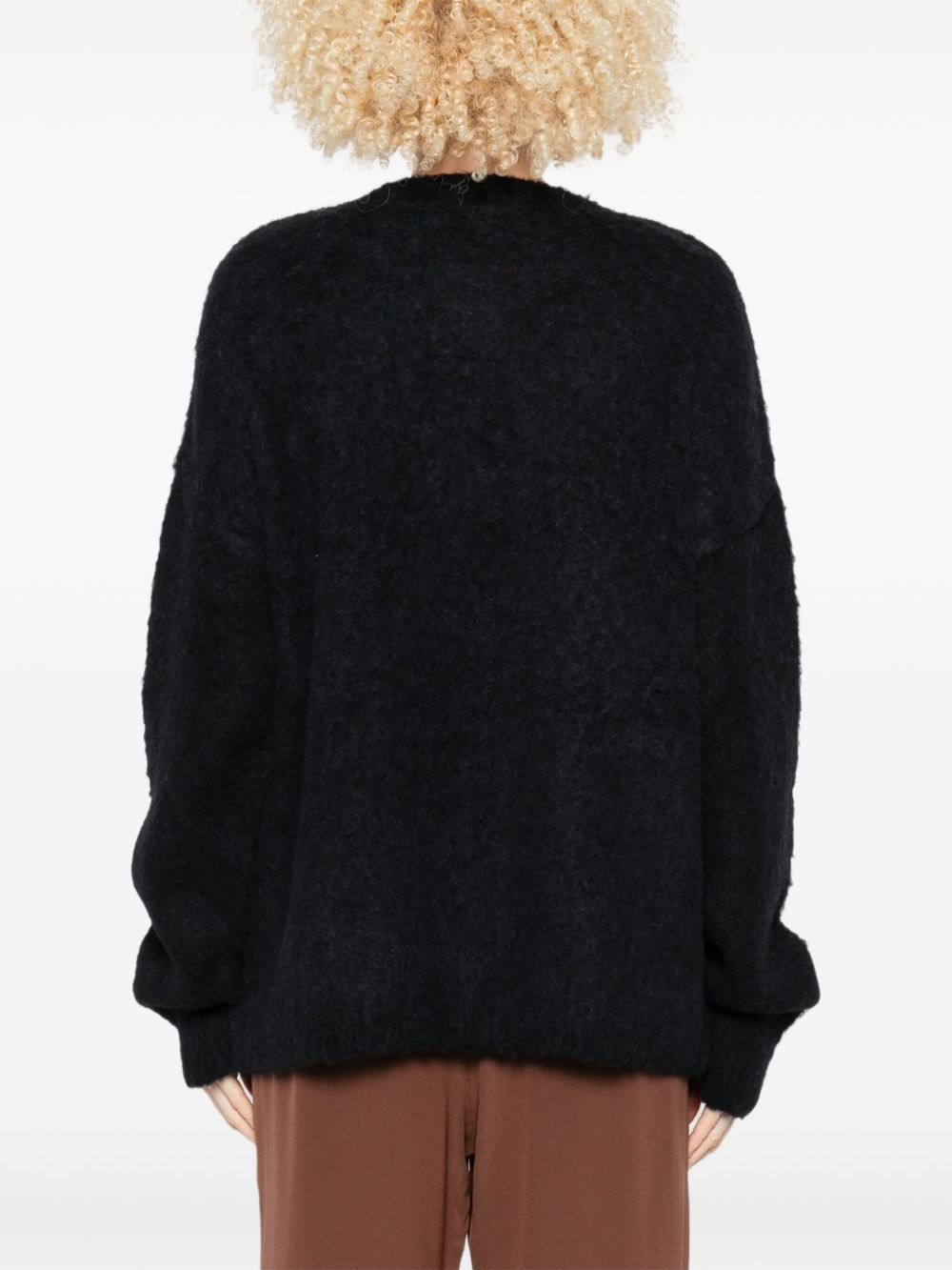 alpaca-blend sweater - 4