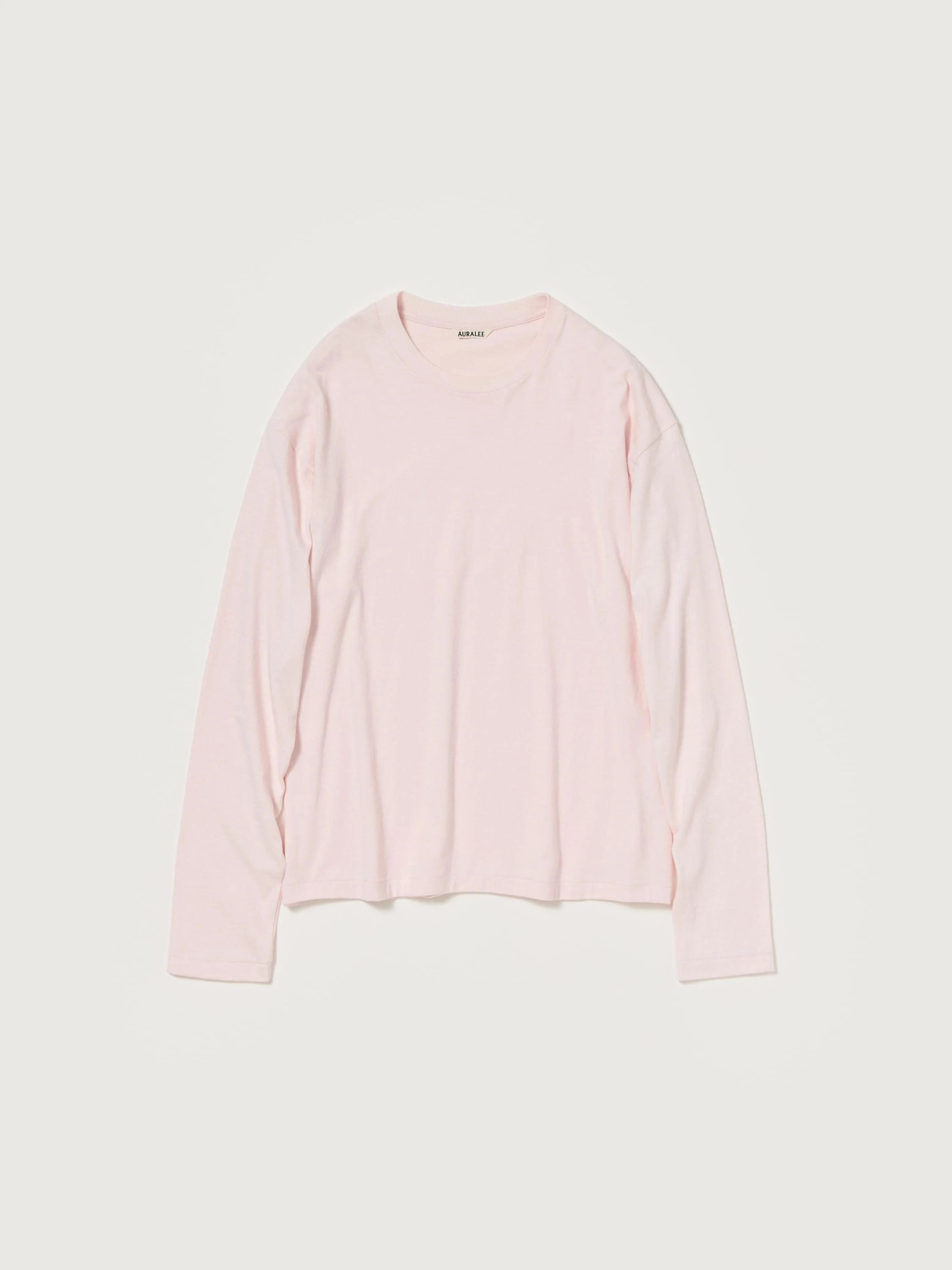 BRUSHED ORGANIC COTTON JERSEY L/S TEE - 1