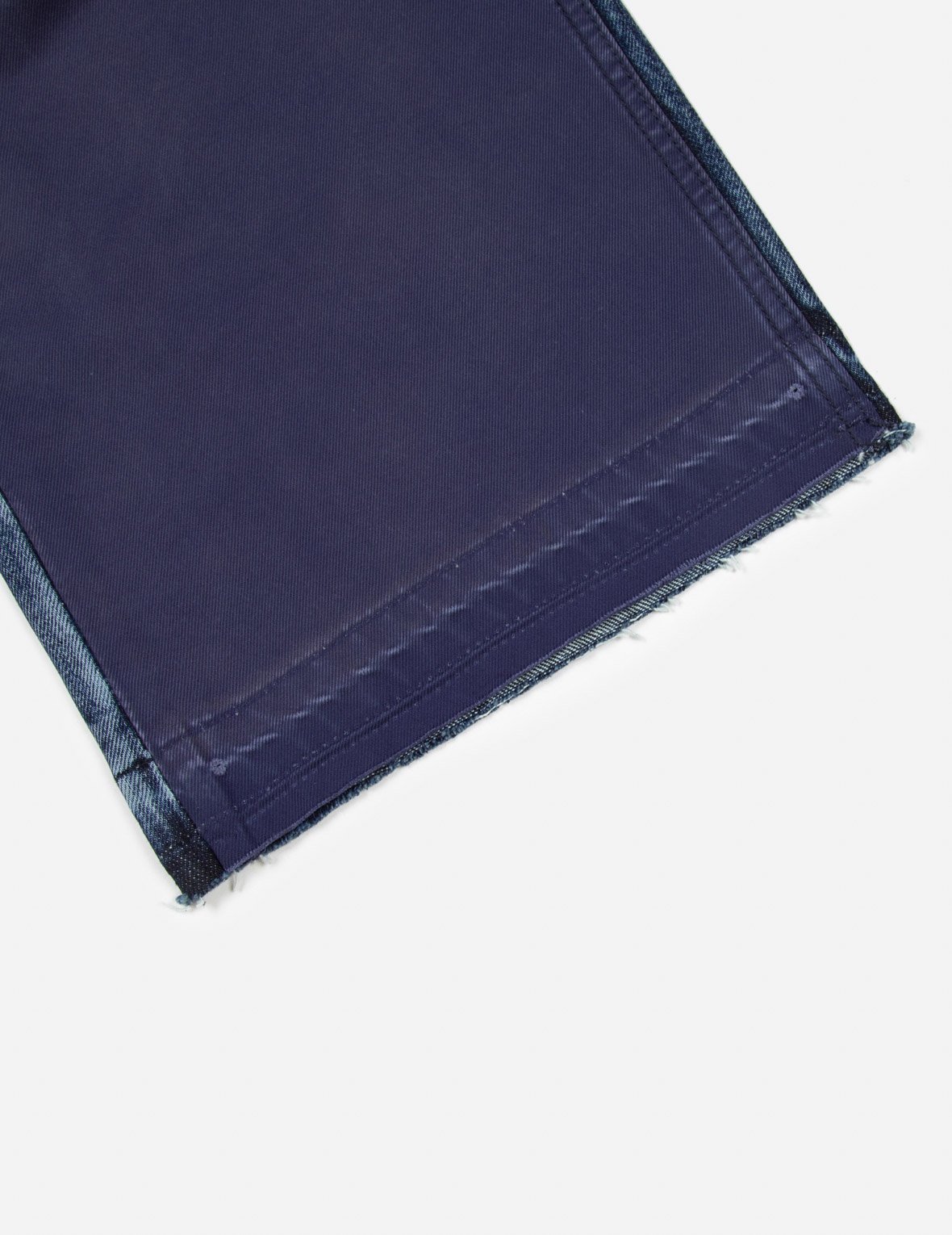 SEAGULL APPLIQUÉ EMBROIDERY BAGGY FIT PATCHWORK JEANS - 11
