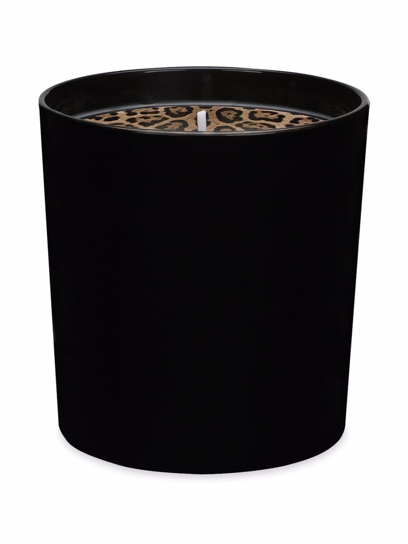 leopard-print scented candle (250g) 3