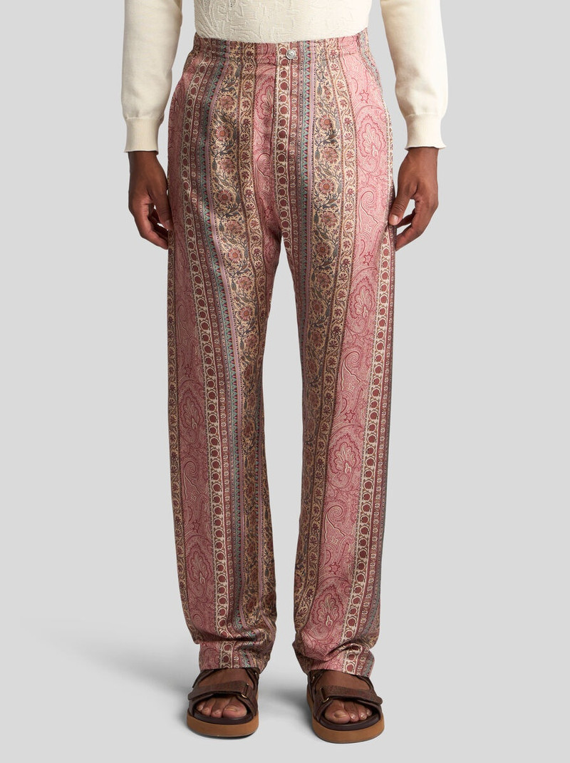 Etro SILK PYJAMA-STYLE TROUSERS outlook